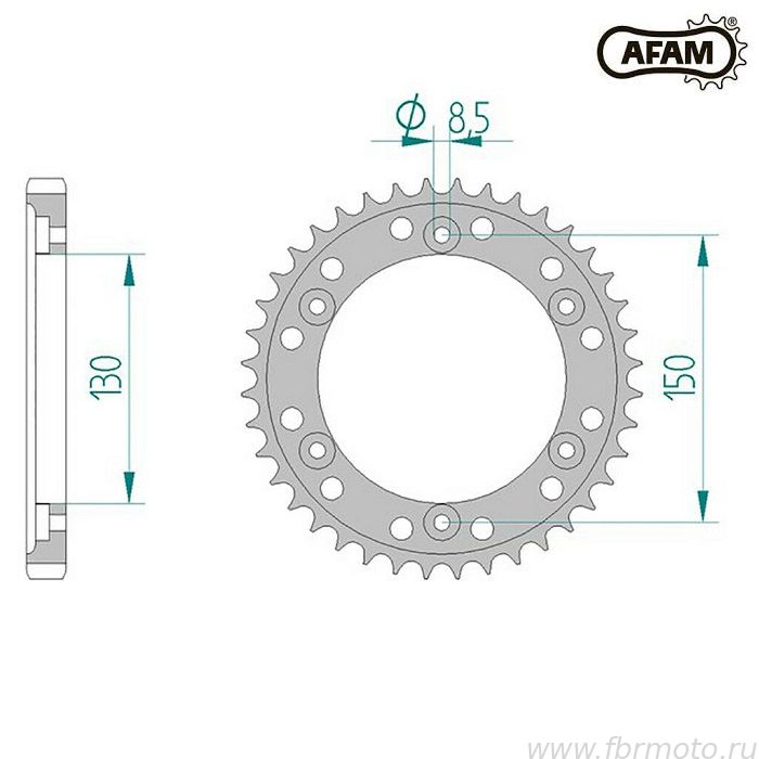 10404-40 Звезда ведомая #530 VFR 400 R AFAM 10404-40