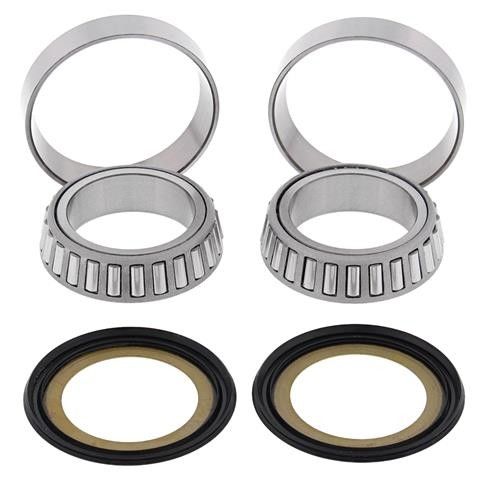Комплект подшипников рулевой колонки Honda RVF, VFR, CBR, RVT, Kawasaki ZX, ER Allballs 22-1039