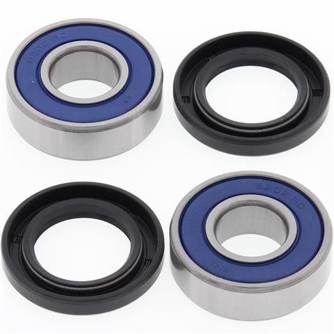 Комплект подшипников переднего колеса Suzuki AN250 98-08, AN400 03-08 Allballs 25-1188