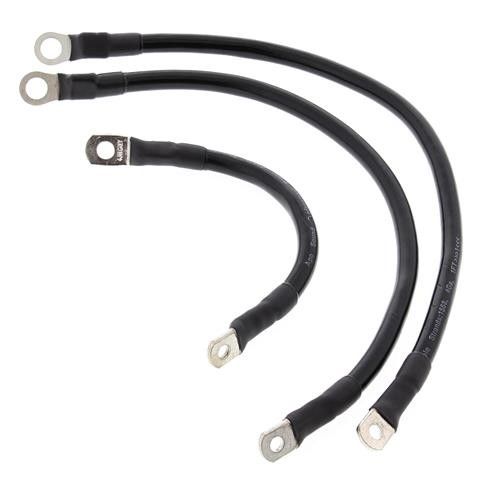 Провода Аккумулятора Black Для Мотоцикла Harley Fxst Softail Allballs 79-3001-1