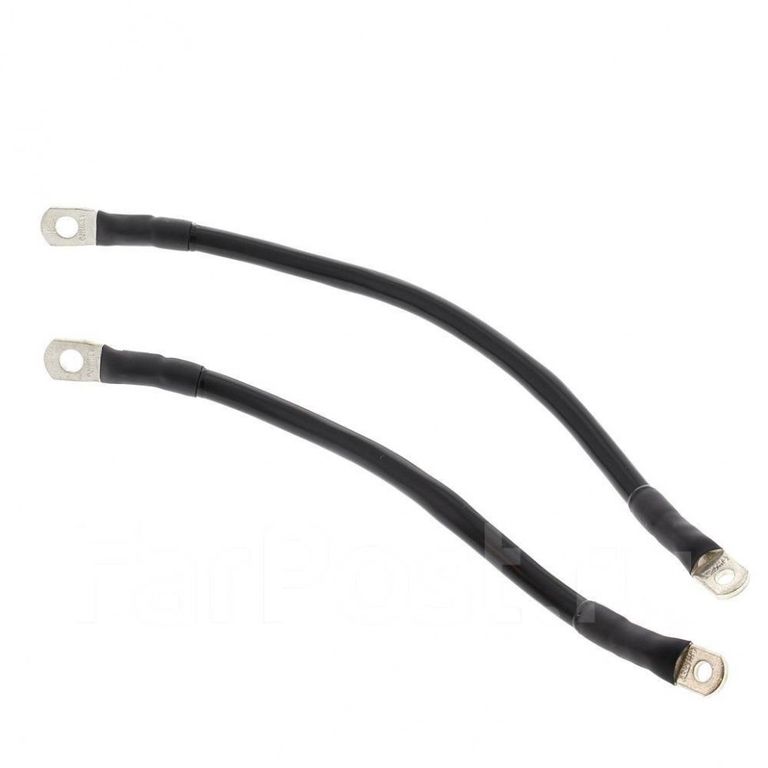 Провода Аккумулятора Black Для Мотоцикла Harley Flstc Heritage Softail Classic Allballs 79-3002-1