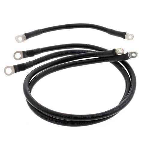 Провода Аккумулятора Black Для Мотоцикла Harley Flh Electra Glide Allballs 79-3007-1