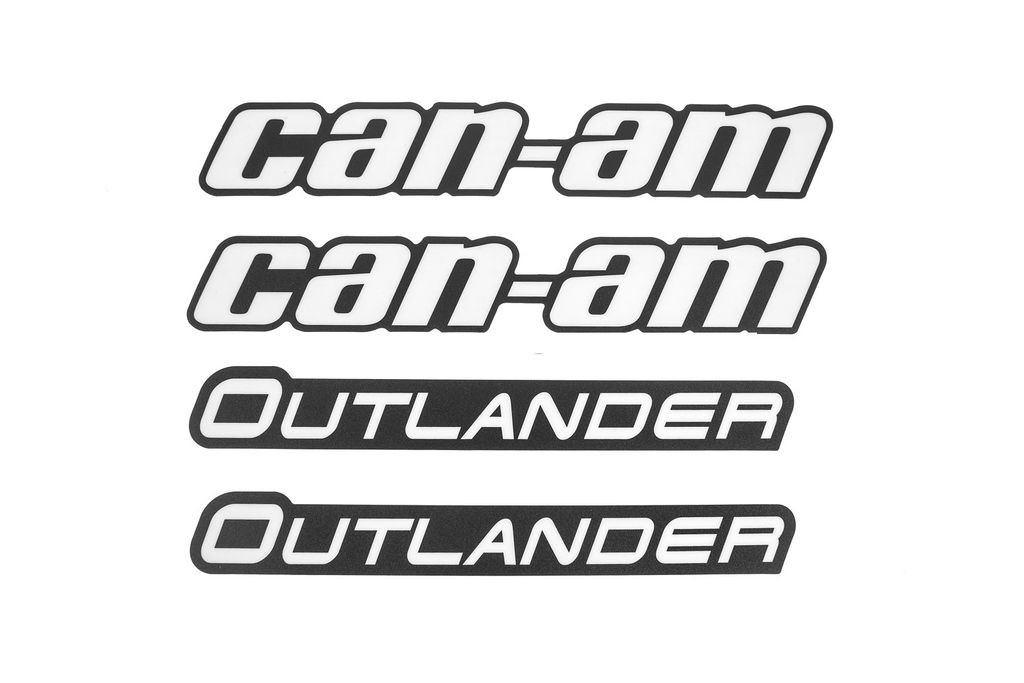 Комплект наклеек на расширители арок оригинал BRP 704903498 для BRP Can-Am OUTLANDER G2