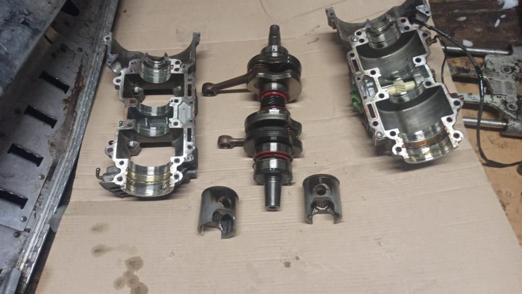 Картер Б/У оригинал BRP Rotax 440(453) 420888768