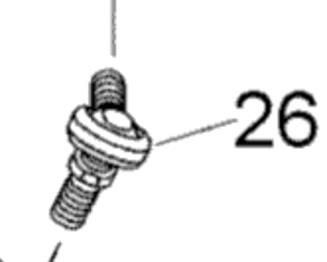 BRP 605450895 JOINT-BALL RH Наконечник рулевой тяги