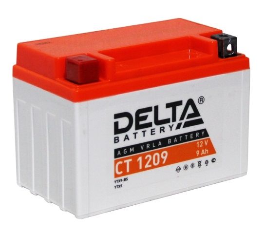 Аккумулятор Delta CT 1209 (YTX9-BS)