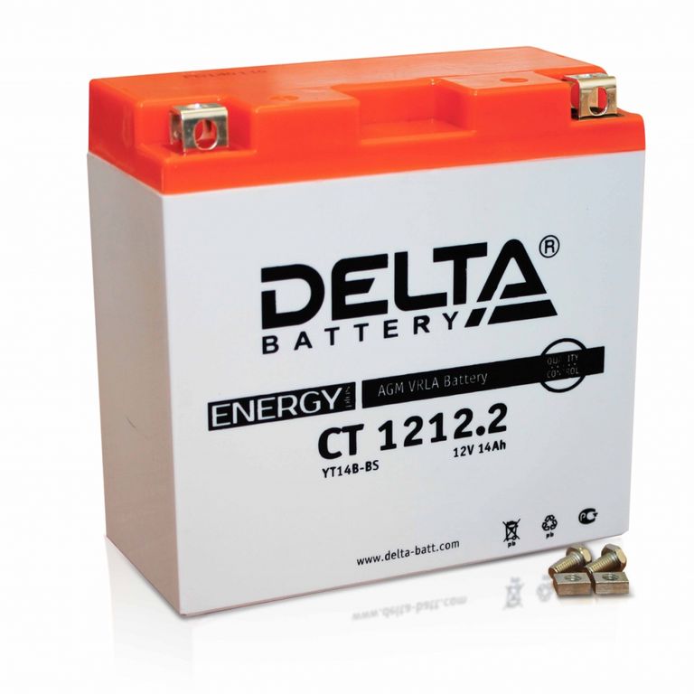 Аккумулятор Delta CT 1212.2 (YT14B-BS)