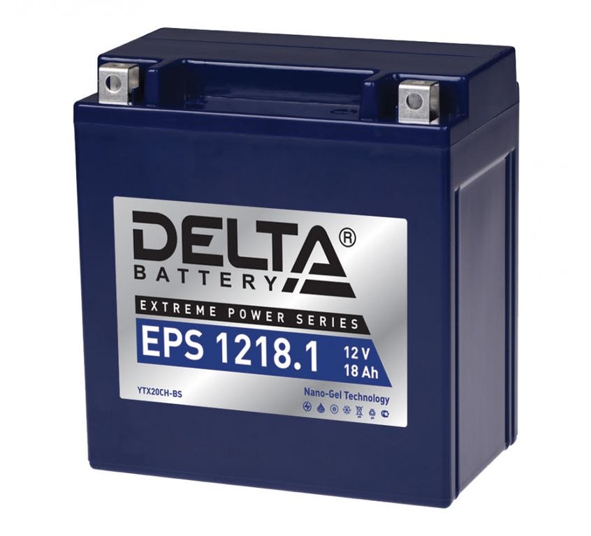 Аккумулятор Delta EPS 1218.1 (YTX20СH-BS)