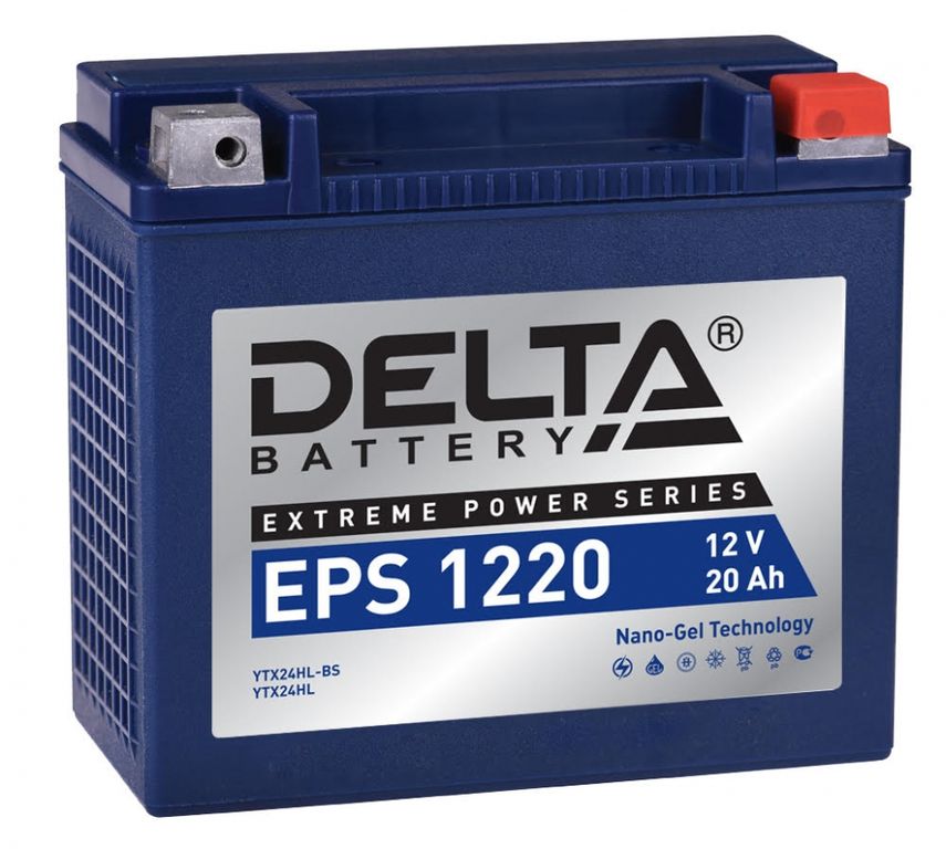 Аккумулятор Delta EPS 1220 (YTX24HL-BS, YTX24HL)
