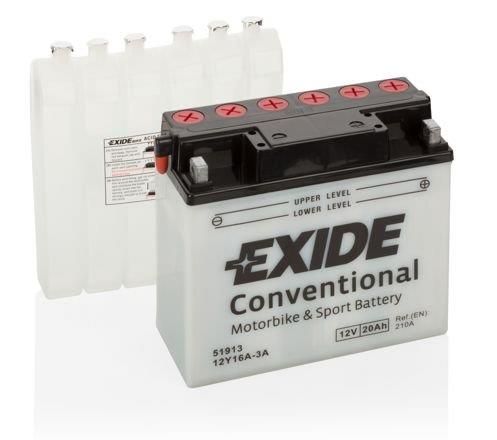 Аккумулятор Exide 12Y16A-3A