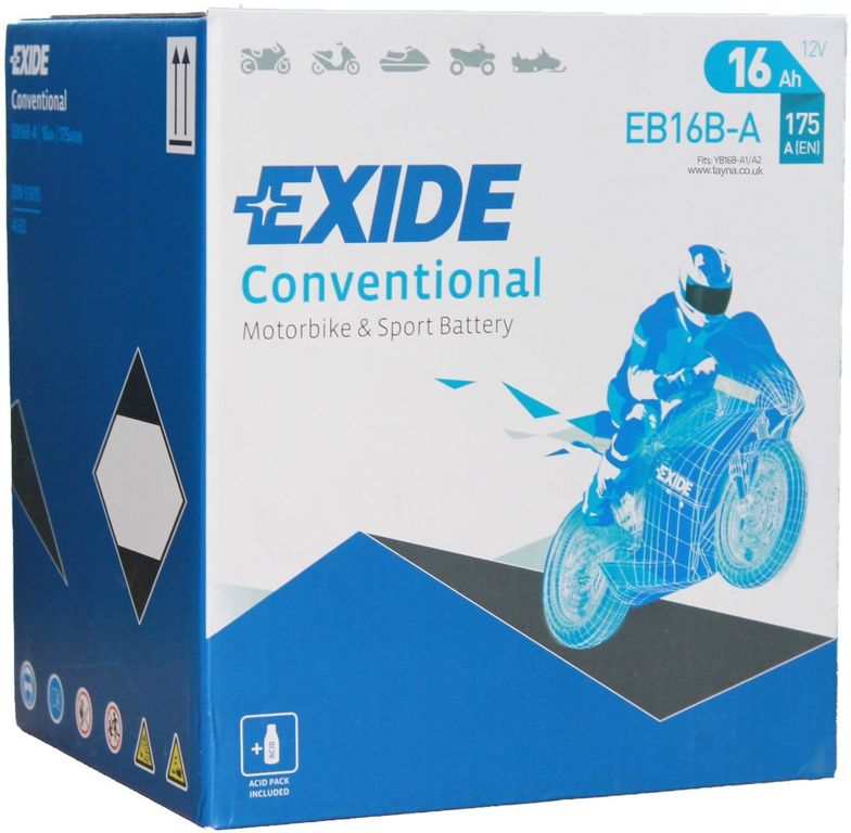 Аккумулятор Exide EB16B-A