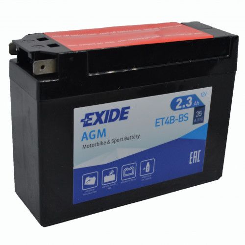 Аккумулятор Exide ET4B-BS