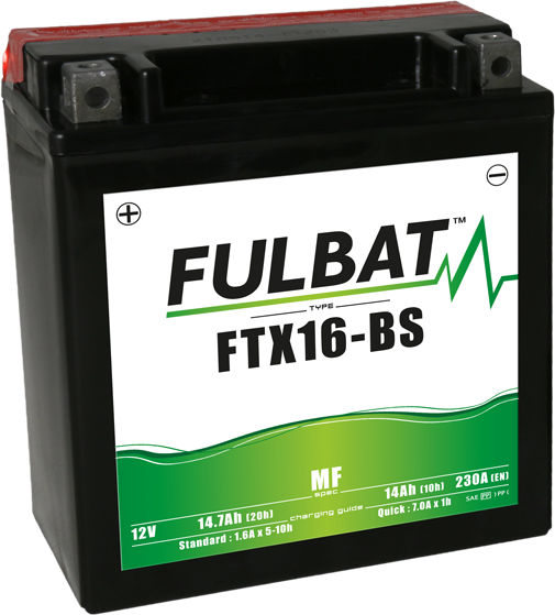Аккумулятор FULBAT FTX16-BS (YTX16-BS)