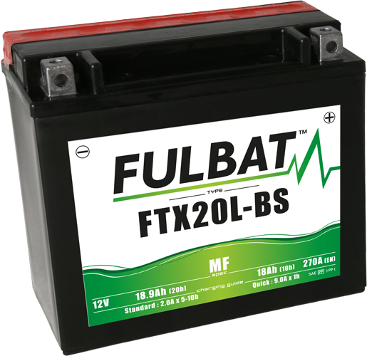 Аккумулятор FULBAT FTX20L-BS (YTX20L-BS)