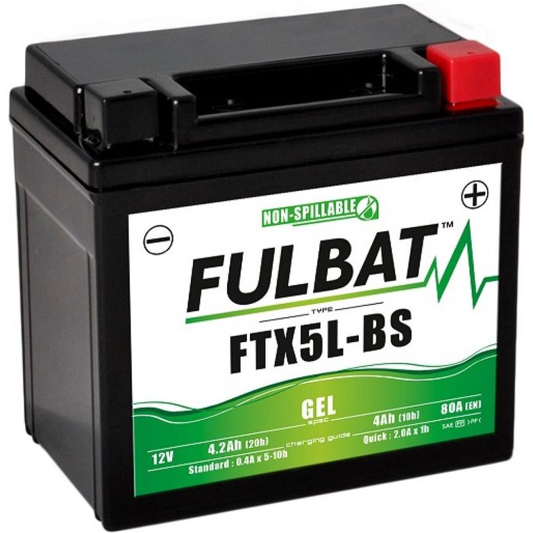 Аккумулятор гелевый FULBAT FTX5L-BS-GEL (YTX5L-BS)
