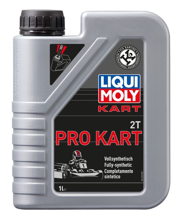 Масло моторное Liqui Moly 2T Pro Kart (Синтетическое) ) масло для 2-тактных двигателей картов - 1 Л (1635)