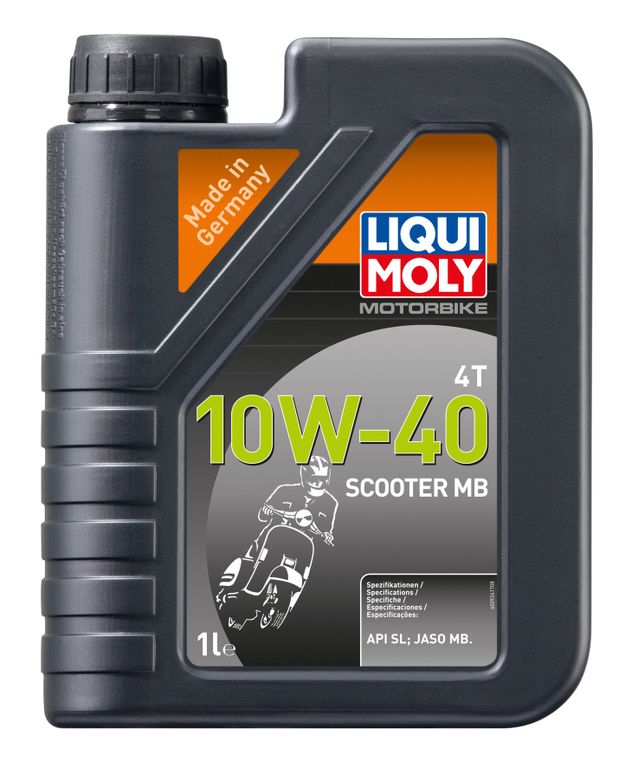 Масло моторное Liqui Moly Motorbike 4T 10W-40 Scooter MB (Минеральное) - 1 Л (20832)