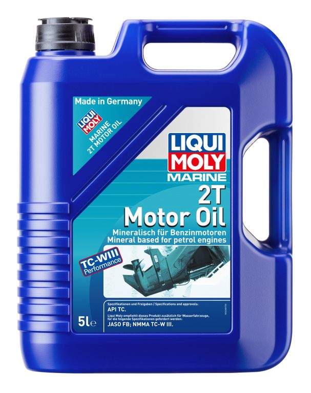 Масло моторное Liqui Moly Marine 2T Motor Oil (Минеральное) - 5 Л (25020)