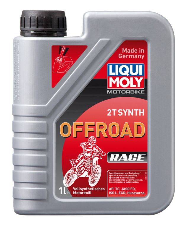Масло моторное Liqui Moly Motorbike 2T Synth Offroad Race (Cинтетическое) - 1 Л (3063)