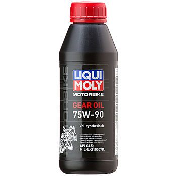 Синт. тр.масло д/мотоц. Liqui Moly Motorbike Gear Oil 75W-90 GL-5 (0,5л) (7589)