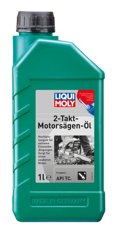 Масло моторное Liqui Moly 2-Takt-Motorsagen-Oil (минеральное) для газонокосилок и бензопил - 1 Л (8035/1282)