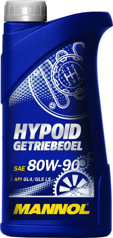 Масло трансмиссионное Mannol HYPOID GETRIEBEOEL SAE 80W-90 (Минеральное) (GL 4/GL 5/ LS) (1308) (MN8106-1) - 1 л