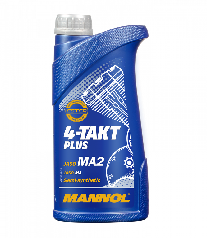 Моторное масло MANNOL 4-Takt Plus 10W-40 MN7202-1 (Полусинтетика) (1400)