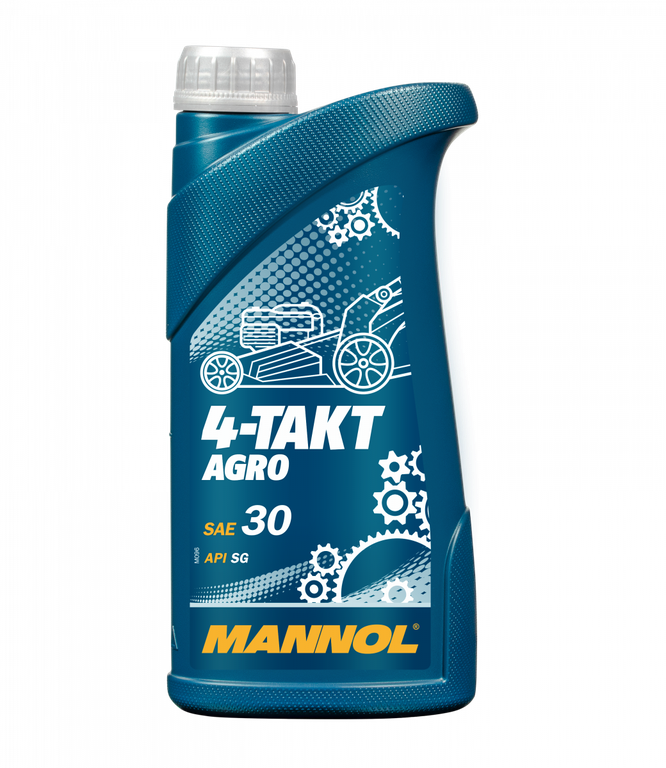 Моторное масло MANNOL 4-Takt Agro SAE 30 MN7203-1 1L (1440) (Минеральное)