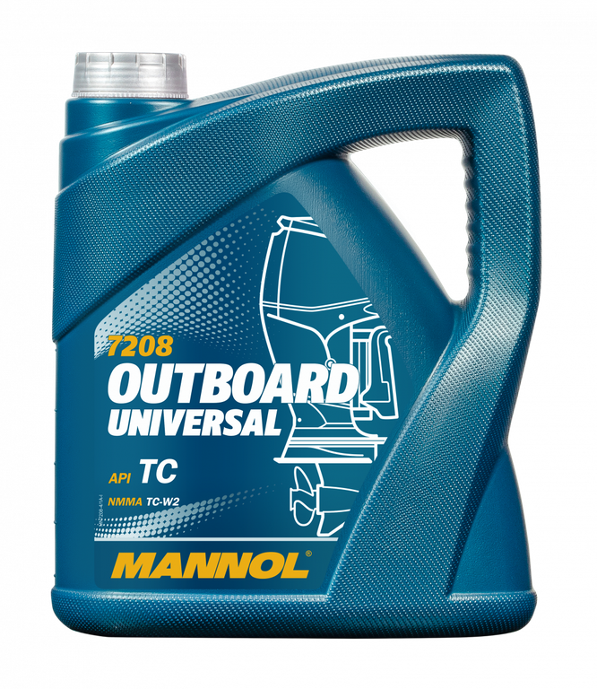 Моторное масло MANNOL Outboard Universal MN7208-4 (1429) 4L (Минеральное)