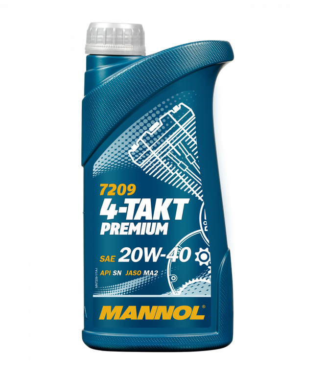 Моторное масло MANNOL 4-TAKT Premium 20W-40 MN7209-1 (6014) 1L