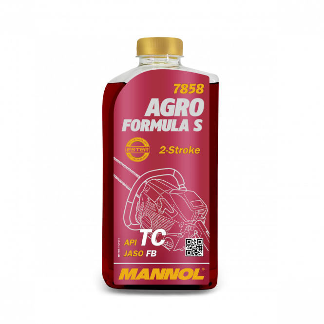 МОТОРНОЕ МАСЛО MANNOL Agro Formula S MN7858-1PET 1L (Полусинтетика)