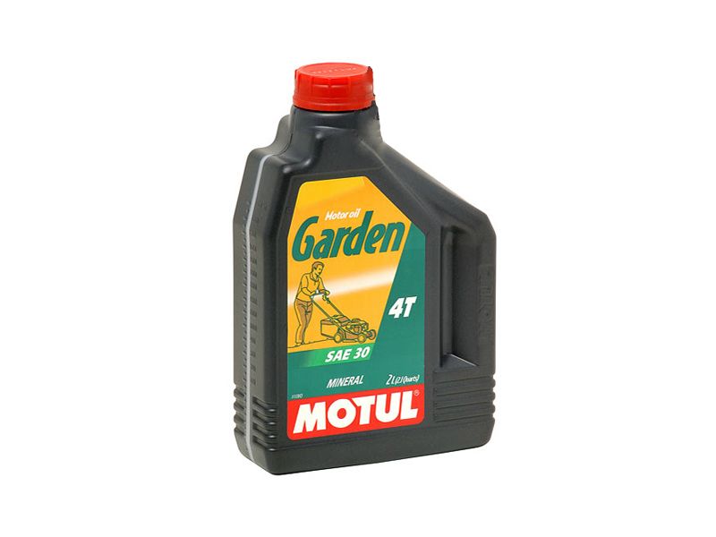 Масло моторное для 4-x тактных двигателей Motul SAE 30 Garden 4T - 2 Л (100053)