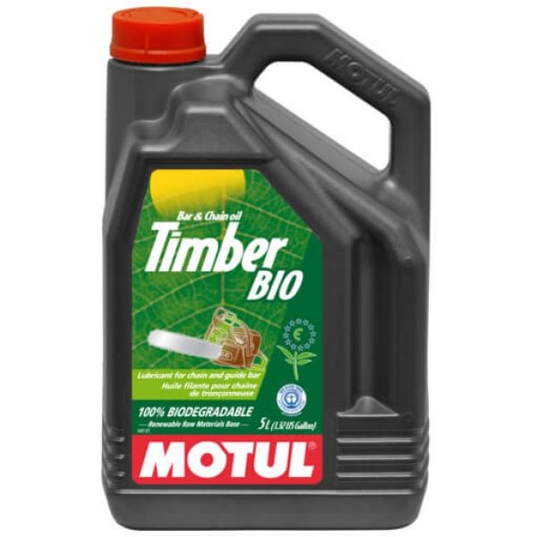 Масло моторное для 4-x тактных двигателей Motul Timber Bio - 5 Л (101631)
