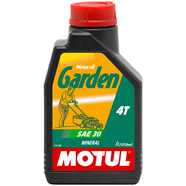 Масло моторное для 4-x тактных двигателей Motul SAE 30 Garden 4T - 1 Л (102787)