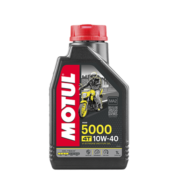 Масло моторное для 4-x тактных двигателей Motul 10W40 5000 4T SL/MA2 - 1 Л (104054)