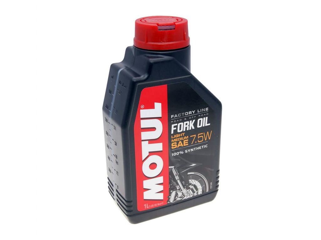 Вилочное и амортизаторное масло Motul 7,5W FORK OIL FL L/M 7.5W - 1 Л (105926)