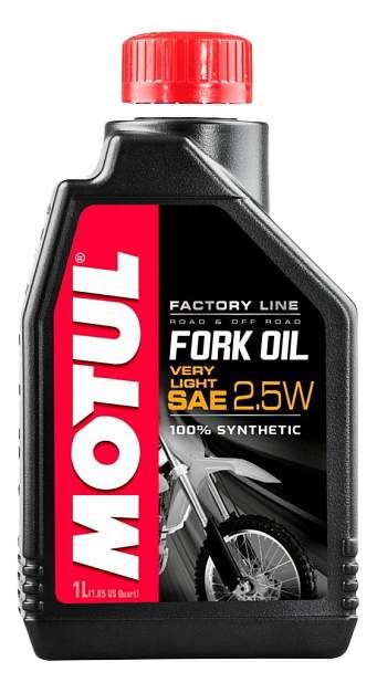 Вилочное и амортизаторное масло Motul 2,5W FORK OIL FL V L 2.5W - 1 Л (105962)