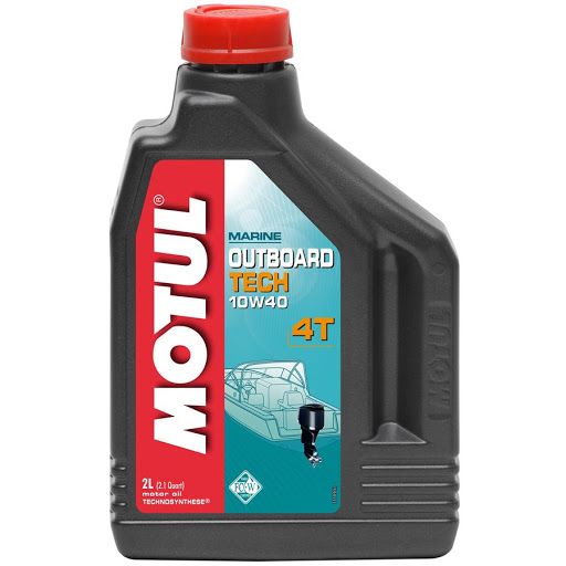 Масло моторное для 4-x тактных двигателей Motul Marine 4T 10W40 OUTBOARD TECH 4T FC-W - 2 Л (106368)