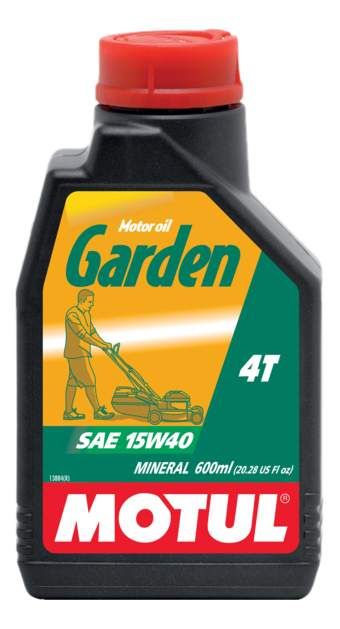 Масло моторное для 4-x тактных двигателей Motul 15W40 Garden 4T - 0,6 Л (106992)