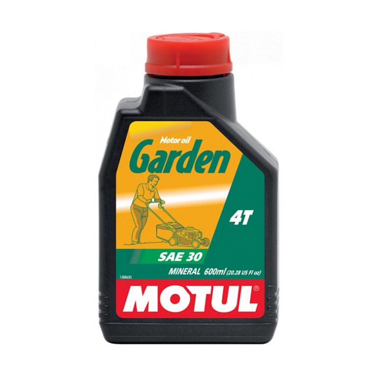Масло моторное для 4-x тактных двигателей Motul SAE 30 Garden 4T - 0,6 Л (106999)