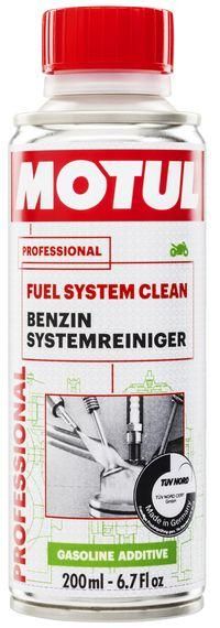 Очиститель топливной системы бензинового двигателя Motul Additive Fuel System Clean Moto - 0,2 Л (108265)