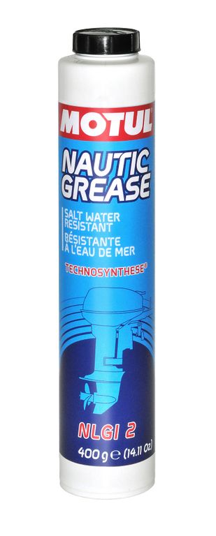Водстойкая пластичная смазка Motul Marine Transmission Nautic Grease NLGI 2 - 0,4 Л (108661)