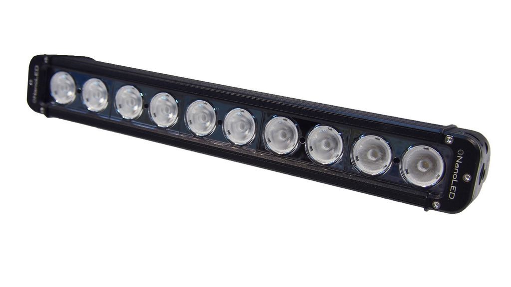 Фара светодиодная NANOLED 100W, 10 LED CREE X-ML, Euro 436*64,5*92 мм NANOLED NL-10100E