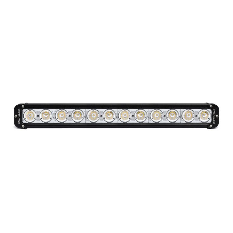 Фара светодиодная NANOLED 120W, 12 LED CREE X-ML, Euro 515*64,5*92 мм NANOLED NL-10120E