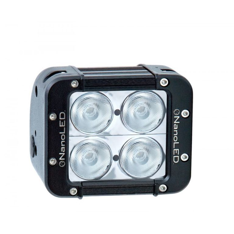 Фара светодиодная NANOLED 40W, 4 LED CREE X-ML, в два ряда, EURO, 116*100*93 мм NANOLED NL-2040E