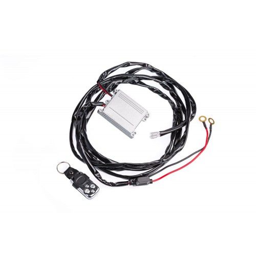 Проводка для 1 фары, с Радио Пультом, проводов 3м, 12-24V, нагрузка MAX 30А, с предохранителем NANOLED NL-PR-16