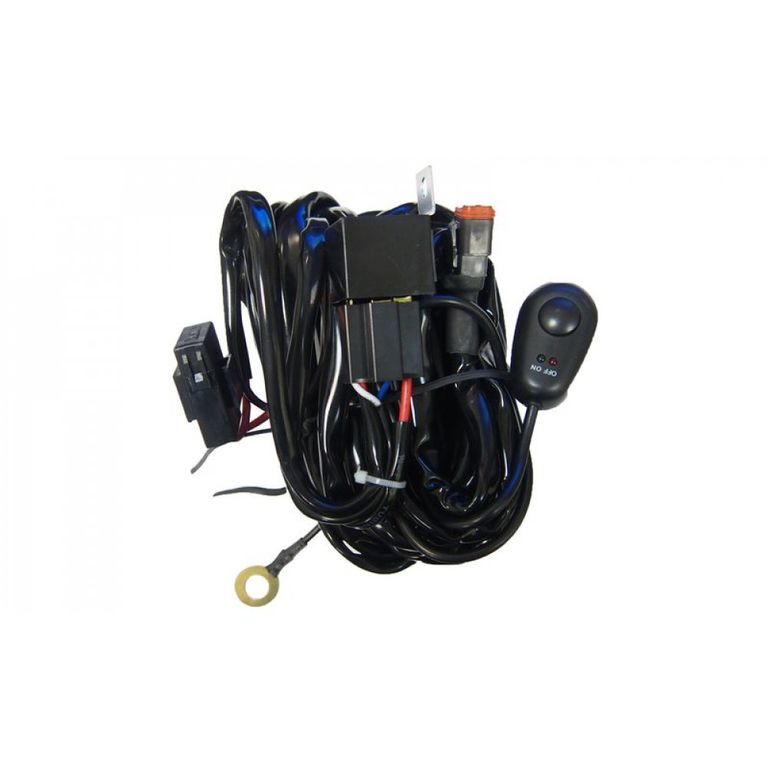 Проводка для 4 фар, длина проводов 3м, 12V, нагрузка MAX 30А, с предохранителем NANOLED NL-PR-18