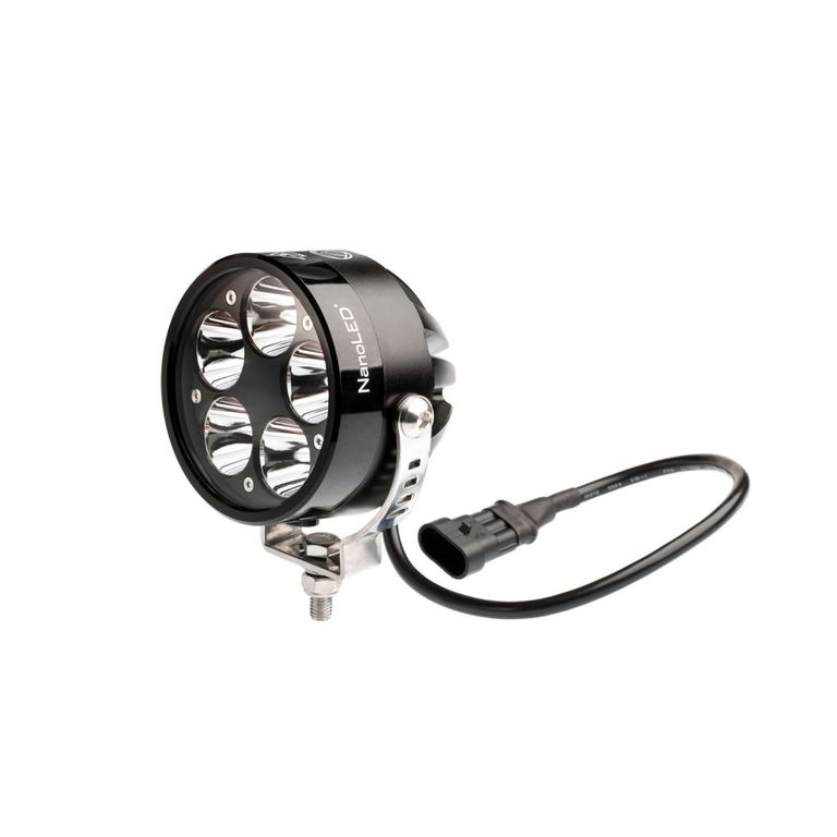 Фара светодиодная NANOLED ULTRA PRO 50W, КРУГЛАЯ, 5 LED CREE XM-L2 D 90мм NANOLED NL-U50