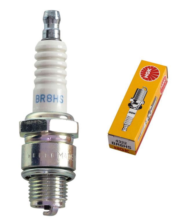 Свеча зажигания NGK BR8HS (4322) для Yamaha BRAVO 250 (BR8-HS000-00-00, 94702-00195-00, NGK-BR8HS-00-00)