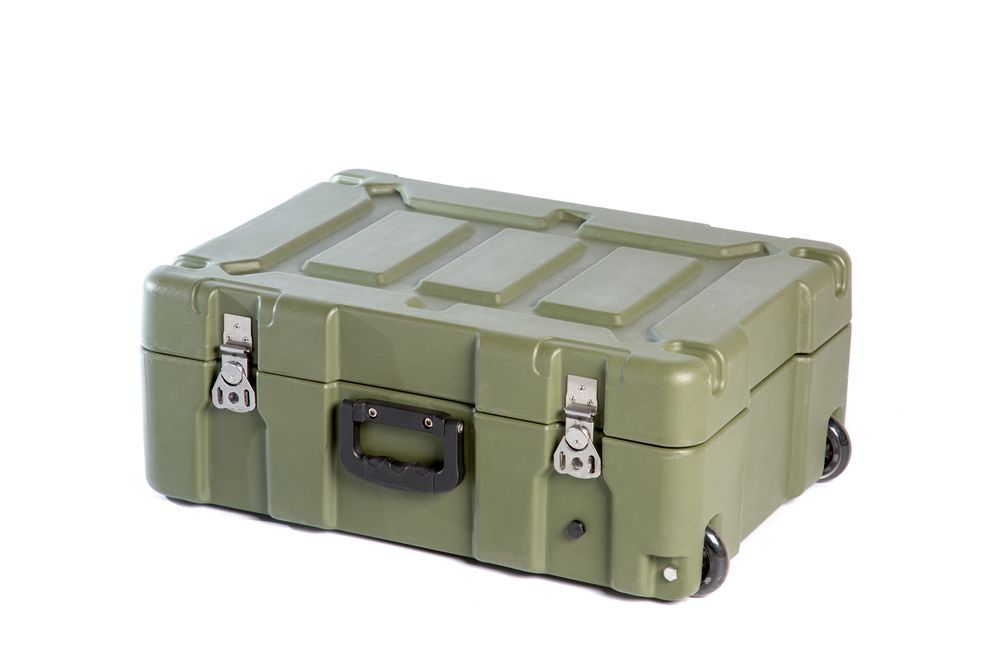 Кейс транспортировочный Military объем 37,81л, внутренние размеры 520*360*202мм, IP67, с колесиками OffRoadTeam ORT-M523622